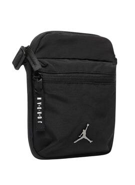 Umhängetasche Jordan Airborne Festival Schwarz für Damen und Herren.