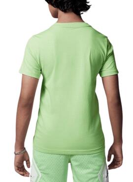 T-Shirt Jordan Sport Dri-Fit grün für Kinder