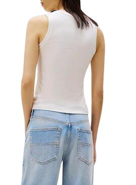 Tommy Jeans Tank Top weiß für Damen