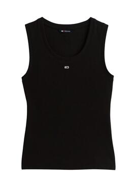 Tank Top von Tommy Jeans in Schwarz für Frauen.