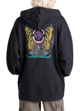 Sweatshirt Vans Ethereal Schwarz für Damen