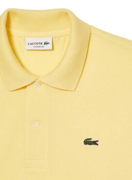 Lacoste Polo aus Piqué Classic Fit in Gelb für Herren
