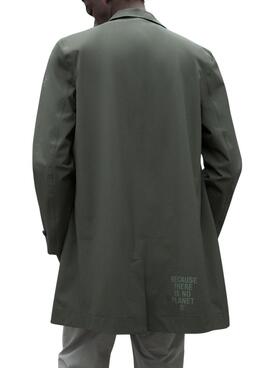 Jacke Ecoalf Nimega grün für Herren