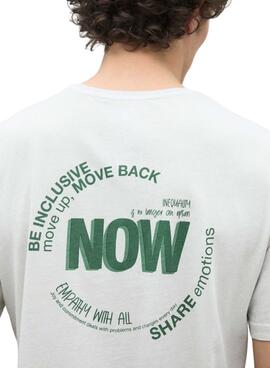 T-shirt Ecoalf Nowalf grau für Herren