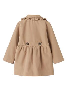 Trenchcoat Name It Madelin in Beige für Mädchen.