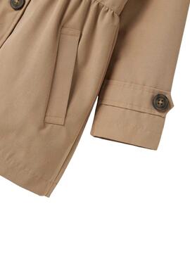 Trenchcoat Name It Madelin in Beige für Mädchen.