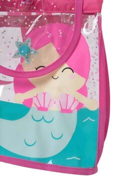 Rucksack Mayoral Strand Meerjungfrau rosa für Mädchen