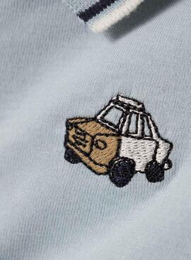 Polo Bürgermeister Dakan blau für Jungen