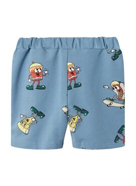 Bermudas Name It Diego blau für Jungen