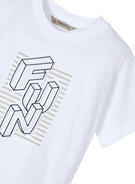 T-shirt Mayoral mit FUN-Druck für Jungen.