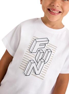 T-shirt Mayoral mit FUN-Druck für Jungen.