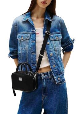 Handtasche Tommy Jeans American Cool Schwarz für Frauen