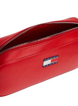Handtasche Tommy Jeans Convertible Kamera rot für Damen