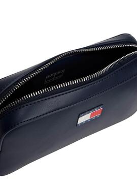 Handtasche Tommy Jeans Convertible Kameratasche blau für Damen.