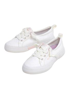 Turnschuhe Pepe Jeans Kenton weiß für Mädchen