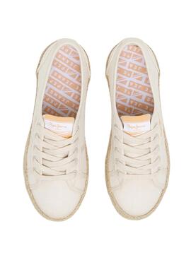 Turnschuhe Pepe Jeans Brady beige für Mädchen