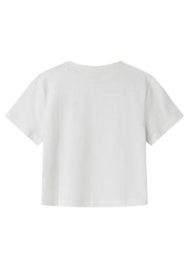 T-shirt Pepe Jeans Nicka weiß für Mädchen