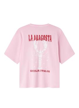 T-Shirt Name It Fagma rosa für Mädchen