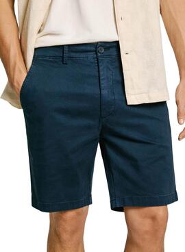 Bermudas Pepe Jeans Chinohose in Marineblau für Herren
