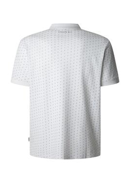 Polo Pepe Jeans Basil weiß für Herren
