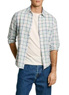 Hemd Pepe Jeans Aitor blau für Herren