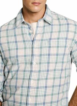 Hemd Pepe Jeans Aitor blau für Herren