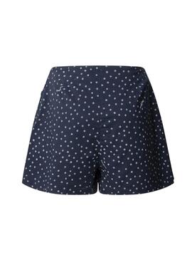 Kurze Hose Pepe Jeans Damaris in Marineblau für Damen.