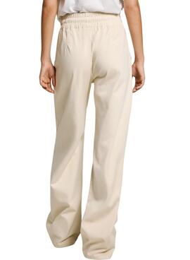 Hose Pepe Jeans Loose beige für Damen