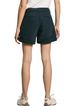 Bermudas Pepe Jeans Jo Marineblau für Damen