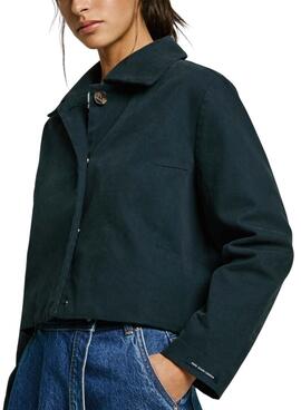 Pepe Jeans Jo Marineblau Damenjacke