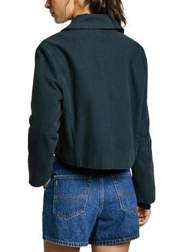 Pepe Jeans Jo Marineblau Damenjacke