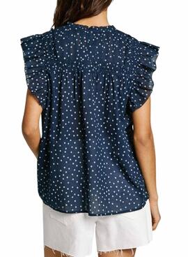 Hemd Pepe Jeans Dialla in Marineblau für Damen