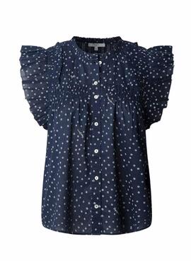 Hemd Pepe Jeans Dialla in Marineblau für Damen