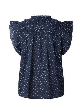 Hemd Pepe Jeans Dialla in Marineblau für Damen