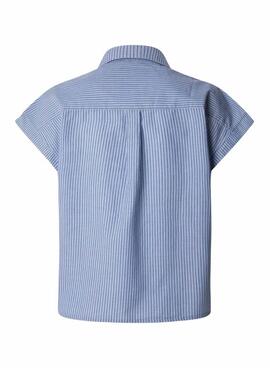 Bluse Pepe Jeans Dixit blau für Damen