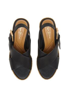 Sandalen Pepe Jeans Wayna Cross Schwarz für Frauen