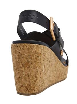 Sandalen Pepe Jeans Wayna Cross Schwarz für Frauen