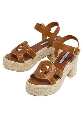 Sandalen Pepe Jeans Gladys braun für Damen