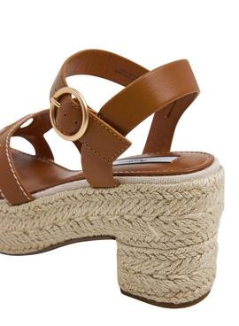Sandalen Pepe Jeans Gladys braun für Damen