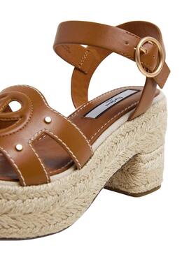 Sandalen Pepe Jeans Gladys braun für Damen