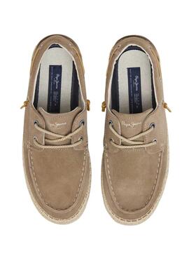 Pepe Jeans Tourist beige Bootsschuhe für Herren.