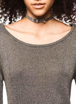 Kleid Pepe Jeans Kate Dua Lipa Gold Für Damen