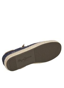 Pepe Jeans Tourist Marineblaue Bootsschuhe für Herren