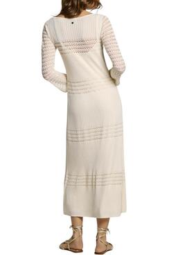 Kleid Pepe Jeans Paulina beige für Damen