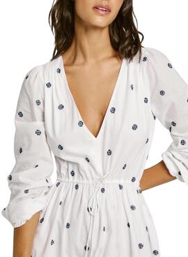 Kleid Pepe Jeans Deal weiß für Damen