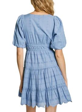 Kleid Pepe Jeans Day blau für Damen