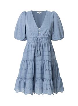 Kleid Pepe Jeans Day blau für Damen