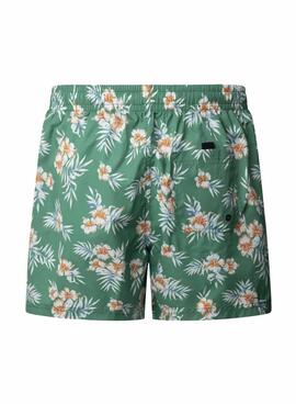 Badehose Pepe Jeans Hibiscus Grün für Herren