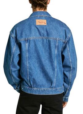 Jeansjacke von Pepe Jeans für Männer, beidseitig tragbar.