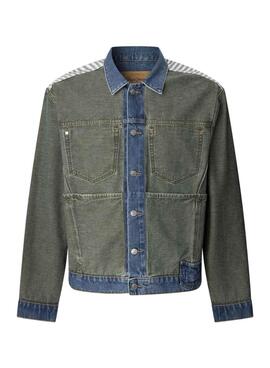 Jeansjacke von Pepe Jeans für Männer, beidseitig tragbar.
